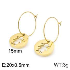 SS Gold-Plating Earring