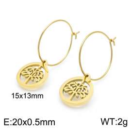 SS Gold-Plating Earring