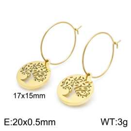 SS Gold-Plating Earring