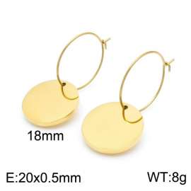 SS Gold-Plating Earring