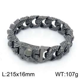 Stainless Steel Black-plating Bracelet