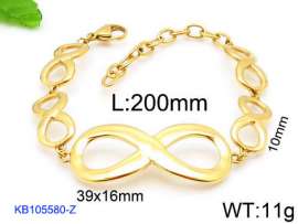 Stainless Steel Gold-plating Bracelet