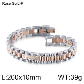 Stainless Steel Rose Gold-plating Bracelet