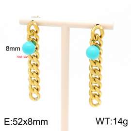 SS Gold-Plating Earring