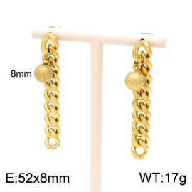 SS Gold-Plating Earring