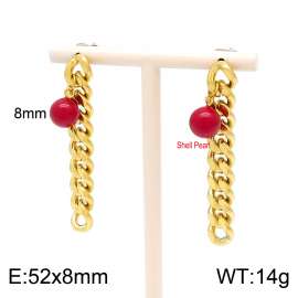 SS Gold-Plating Earring