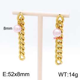 SS Gold-Plating Earring