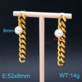 SS Gold-Plating Earring