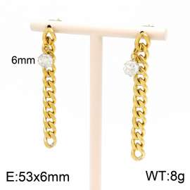 SS Gold-Plating Earring