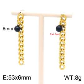 SS Gold-Plating Earring