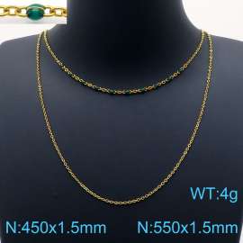 SS Gold-Plating Necklace