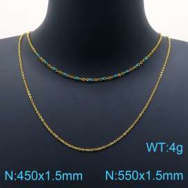 SS Gold-Plating Necklace