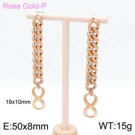 SS Rose Gold-Plating Earring