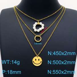 SS Gold-Plating Necklace