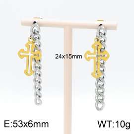 SS Gold-Plating Earring