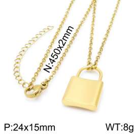 SS Gold-Plating Necklace