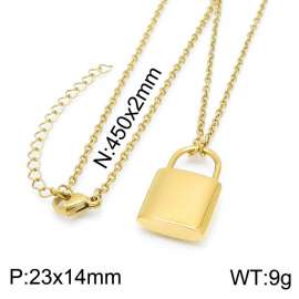 SS Gold-Plating Necklace