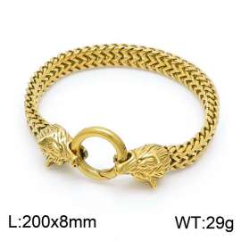 Stainless Steel Gold-plating Bracelet