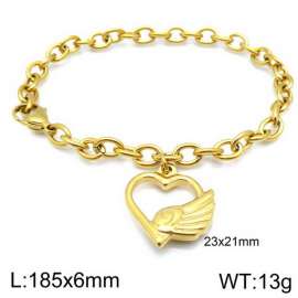 Stainless Steel Gold-plating Bracelet