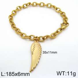 Stainless Steel Gold-plating Bracelet