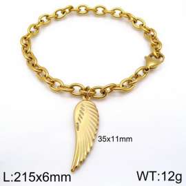 Stainless Steel Gold-plating Bracelet