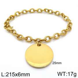 Stainless Steel Gold-plating Bracelet