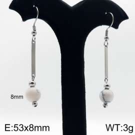 Stainless Steel Stone&Crystal Earring