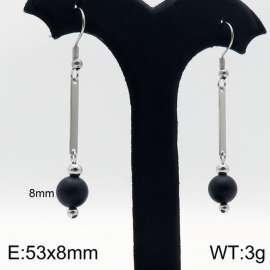 Stainless Steel Stone&Crystal Earring