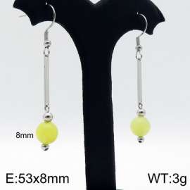 Stainless Steel Stone&Crystal Earring