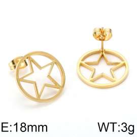 SS Gold-Plating Earring