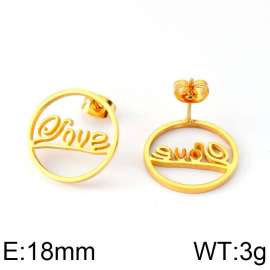 SS Gold-Plating Earring