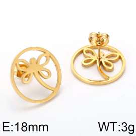 SS Gold-Plating Earring