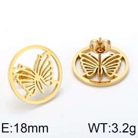 SS Gold-Plating Earring