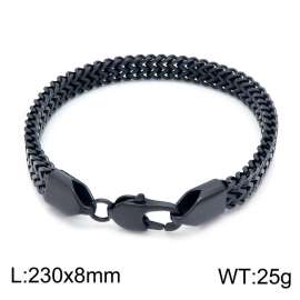 Stainless Steel Black-plating Bracelet