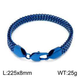 Stainless Steel Blue-plating Bracelet