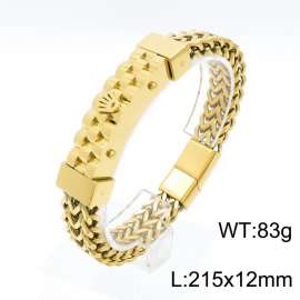 Stainless Steel Gold-plating Bracelet