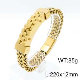 Stainless Steel Gold-plating Bracelet