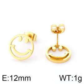 SS Gold-Plating Earring