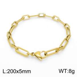 Stainless Steel Gold-plating Bracelet