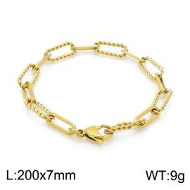 Stainless Steel Gold-plating Bracelet