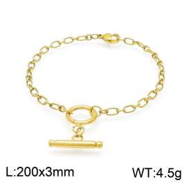 Stainless Steel Gold-plating Bracelet