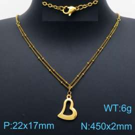 SS Gold-Plating Necklace