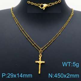 SS Gold-Plating Necklace