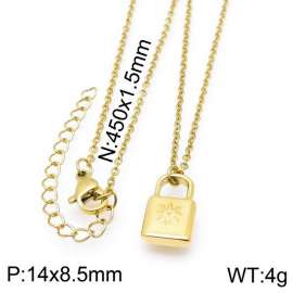 SS Gold-Plating Necklace