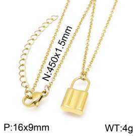 SS Gold-Plating Necklace