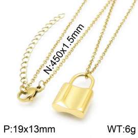 SS Gold-Plating Necklace