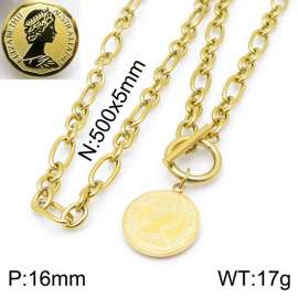 SS Gold-Plating Necklace