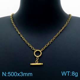 SS Gold-Plating Necklace