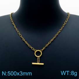 SS Gold-Plating Necklace