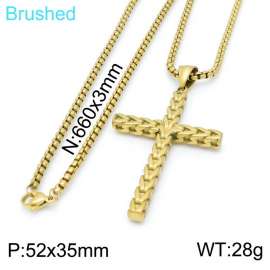 SS Gold-Plating Necklace